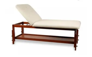Camilla de madera para masajes