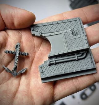 Forgeworld Marienburg Landship TOW Imperio Barco