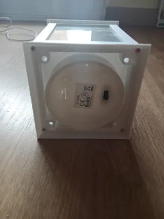 Farolillo blanco con vela LED