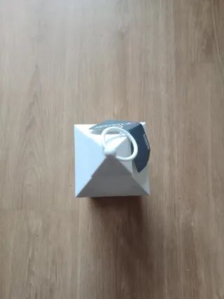 Farolillo blanco con vela LED