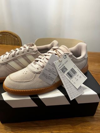 Zapatillas Adidas Breaknet Sleek Beige/Rosa