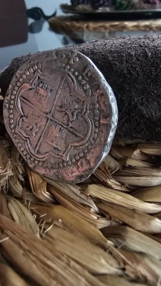 8 Reales Felipe II Potosí Plata