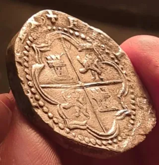 8 Reales Felipe II Potosí Plata