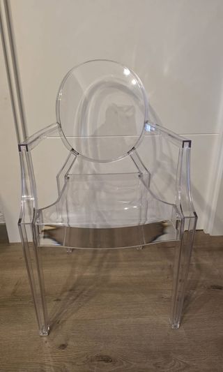 Sedia Lou Lou Ghost Kartell Trasparente