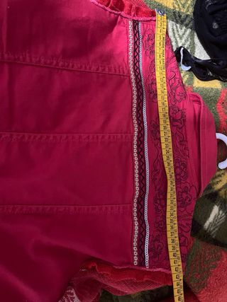 Cazadora vaquera Desigual roja