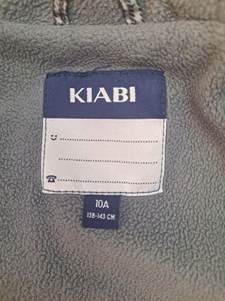 Chamarra niño cuadros gris y negro