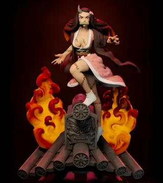 Figura Mitsuri anime Demon Slayer kimetsu no yaiba