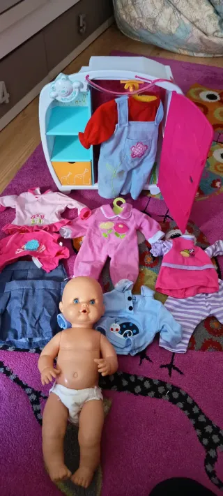 Nenuco armario y cuna