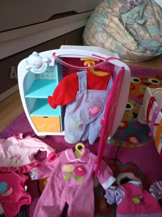 Nenuco armario y cuna