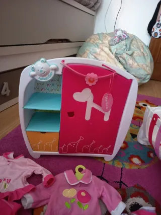 Nenuco armario y cuna