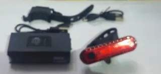 Coppia Luci LED  Ricaricabili per bicicletta