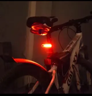 Coppia Luci LED  Ricaricabili per bicicletta