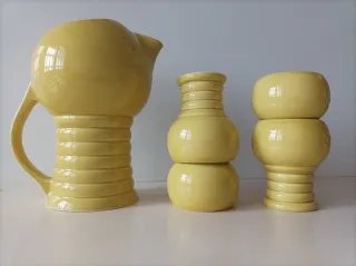 Jarra y 4 vasos Capeans diseño