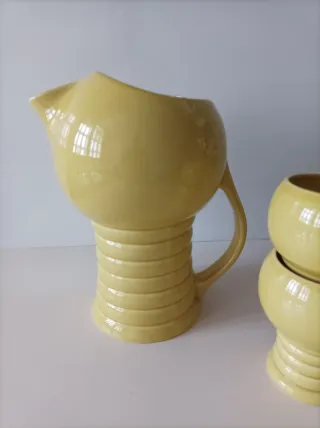 Jarra y 4 vasos Capeans diseño