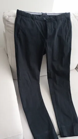 Pantalones Esfer Azul Marino Talla 42