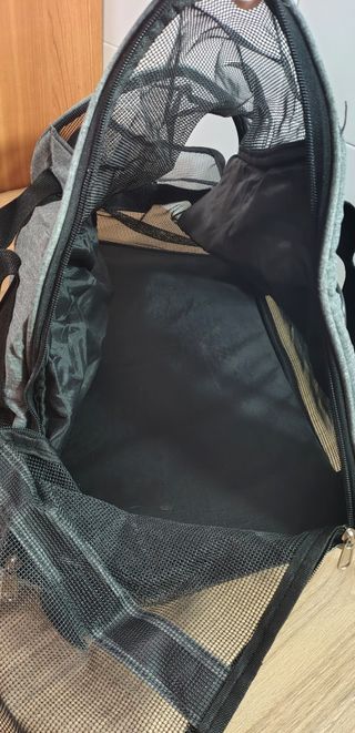 Transportín Perro ( Talla: M ) Malla Transpirable