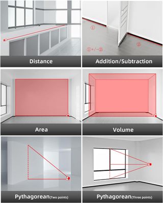 Medidor Láser Mileseey 50m