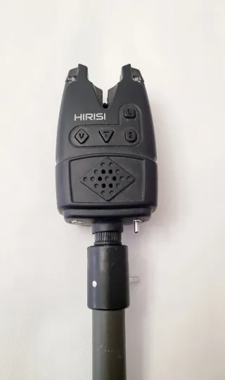 Alarma pesca y soporte