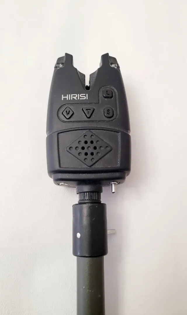 Alarma pesca y soporte