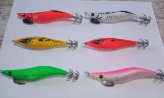 Jibioneras de pesca (6 unidades)