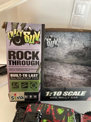 Coche RC Crazy SUV Rock Through 4x4