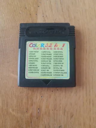 Cartucho Nintendo Game Boy Color 32 en 1