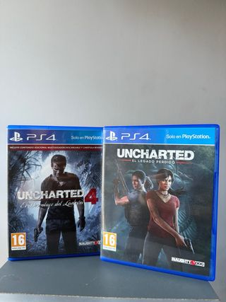 Pack Uncharted 4 y El Legado Perdido PS4
