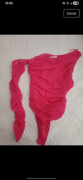 Body fucsia Zara talla S