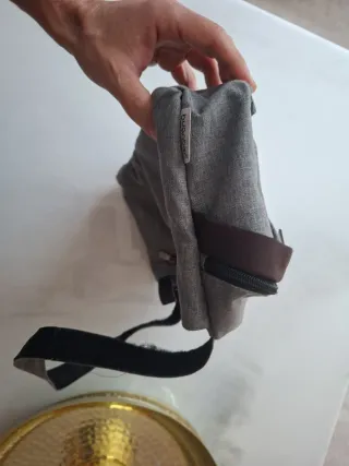 Bugaboo. Bolsa de bebé gris