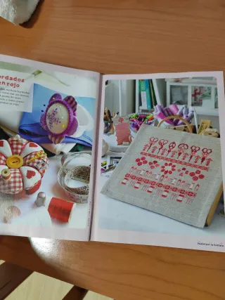 Revista punto de cruz pasión por la costura