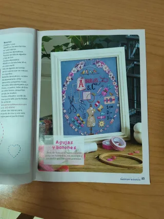 Revista punto de cruz pasión por la costura