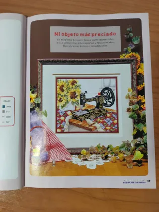 Revista punto de cruz pasión por la costura