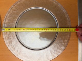 3 Platos Decorativos Azules