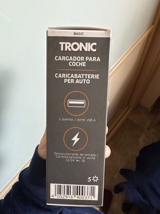 Cargador Coche TRONIC 30W