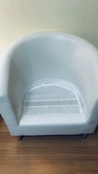 Butaca nueva blanca estado perfecto