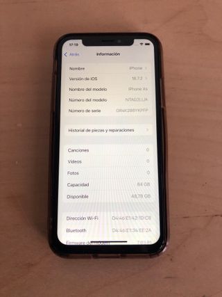 iPhone XS 64GB Negro
