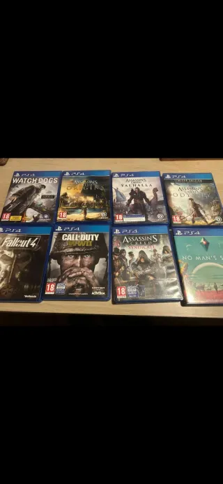 Lote Juegos PS4