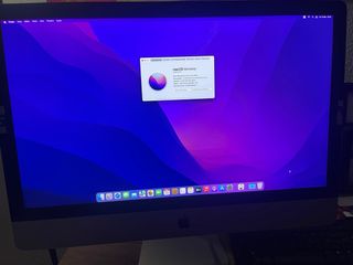 iMac Apple Plata y Blanco