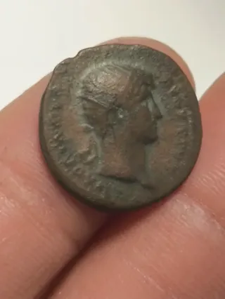 Moneda Romana Semis Adriano