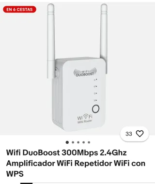 DUOBOOST Mini Router Amplificador Extensor WIFI