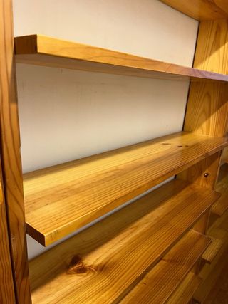 3 Estanterías de Pino