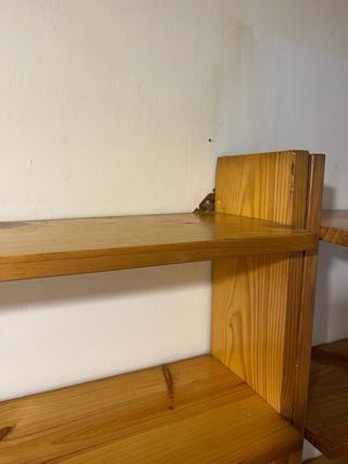 3 Estanterías de Pino
