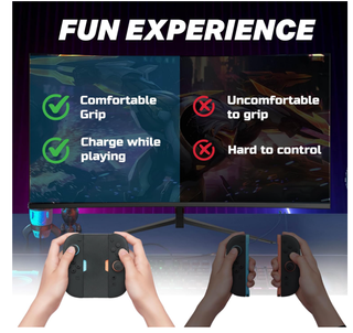 Impugnatura ricarica portatile per Joy-Con