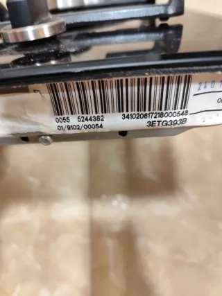 Placa mixta gas-vitro Balay