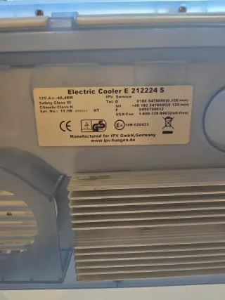 Nevera portátil coche 12V Ezetil