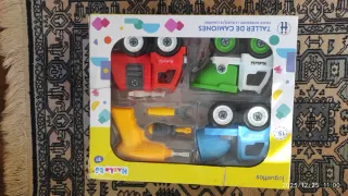 Taller de Camiones Juguettos niños 3 años