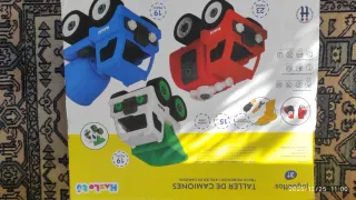 Taller de Camiones Juguettos niños 3 años