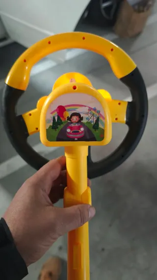 Volante de Juguete Infantil Amarillo