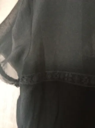 Camiseta H&M Negra Talla XS