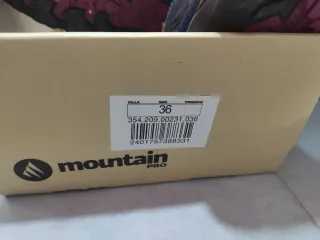 Zapatillas montaña impermeables T.36